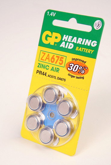 Элемент питания GP ZA675 BL-6