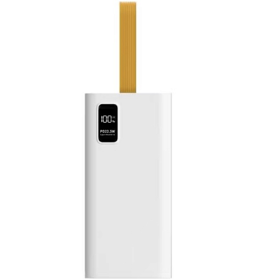 Внешний АКБ PERO PB08 (40000mAh) белый