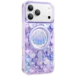 Задняя накладка KEEPHONE ICELAND MAGSAFE CASE для iPhone 17 PRO MAX, PURPLE