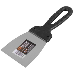 Шпатель нерж.cталь пластиковая рукоятка 80мм ВИХРЬ 73/3/2/17