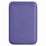 Кошелек для карт Leather Wallet Visteria iPhone 12-15 Pro Max (Анимация NFC Clear) с лого