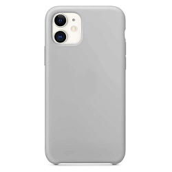 Силиконовый чехол NANO для iPhone 11 (Космический серый)