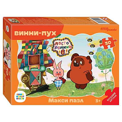 Контурный МАКСИ пазл Step Puzzle 30 эл. "Винни Пух" (С/м)