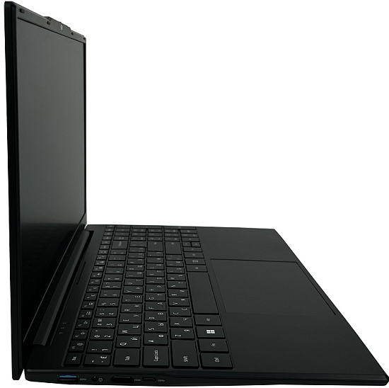 Ноутбук 15.6" HIPER WORKBOOK (Core i5 12450H/16Gb/ SSD 512Gb/ W11Pro) (FWBC151-I512HR16N5FABWPG) black