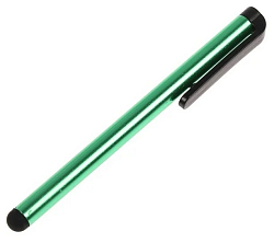Стилус LuazON, для планшета и телефона, 10 см, тепловой, с креплением, зелёный    3916269