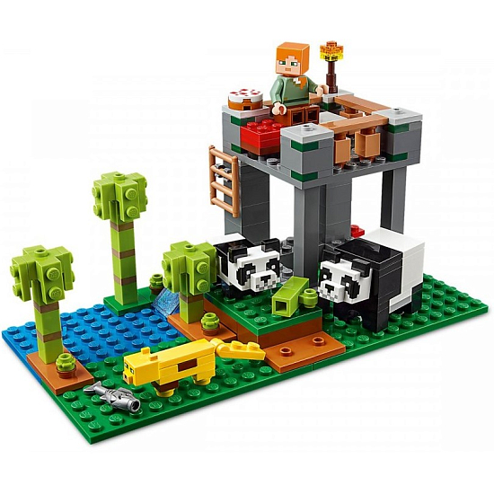 Конструктор LEGO Minecraft 21158 Питомник панд