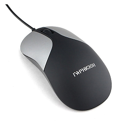 Мышь ГАРНИЗОН GM-215 USB, черный/серый
