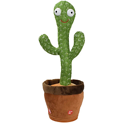 Кактус говорящий/танцующий на АКБ