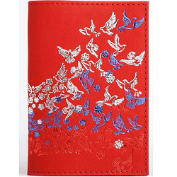 Обложка для паспорта, цвет красный 5477759