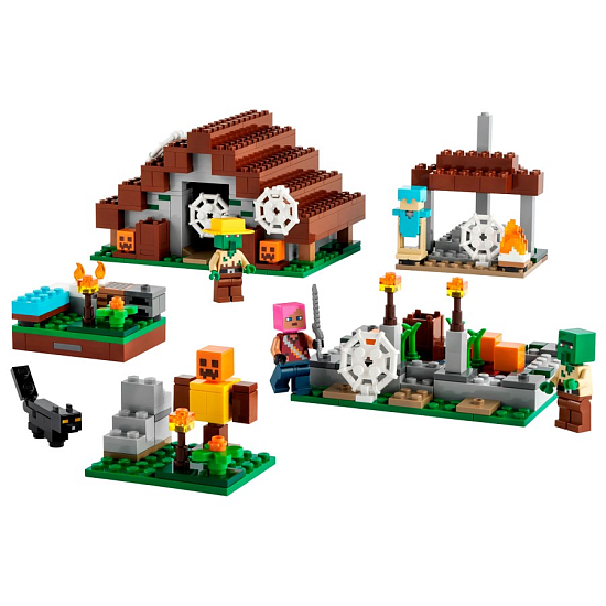 Конструктор LEGO Minecraft 21190 Заброшенная деревня