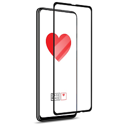 Противоударное стекло NONAME для HUAWEI P Smart (2020), OG GOLDEN, черное, полный клей, в техпаке