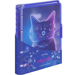 Тетрадь на кольцах 120л., А5, клетка MESHU "Miumiu", с пластиковой обложкой MS_50661