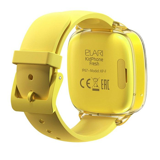 Умные часы ELARI KidPhone 4 Fresh (желтые) (Уценка)