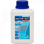 М19, Маркопул Кемиклс, МАСТЕР-ПУЛ, 0,5л бутылка, жидкое безхлорное средство 4 в 1 для обеззараживания и очистки воды