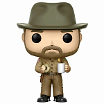 Фигурка Funko POP! TV Stranger Things Hopper w/Donut w/Chase (512) 14425