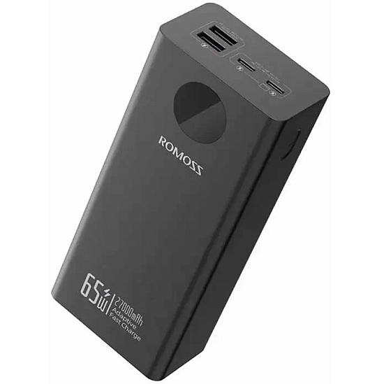 Внешний АКБ ROMOSS PEA27S (27000mAh) черный (6958377522158)