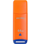 USB 64Gb SMARTBUY Easy оранжевый