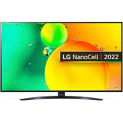 Телевизор LG 50NANO766QA.ARUB NanoCell синяя сажа 50"