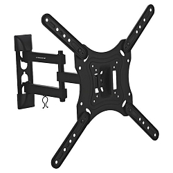 Кронштейн ULTRAMOUNTS UM870 (23"-55") до 30кг, черный, наклонно-поворотный