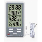 Термометр цифровой DC-803 с выносным датчиком температуры 1м (-20/+110С)(14,5х8х2,4)