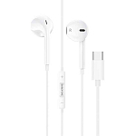 Наушники BOROFONE BM60 белые, Type-C