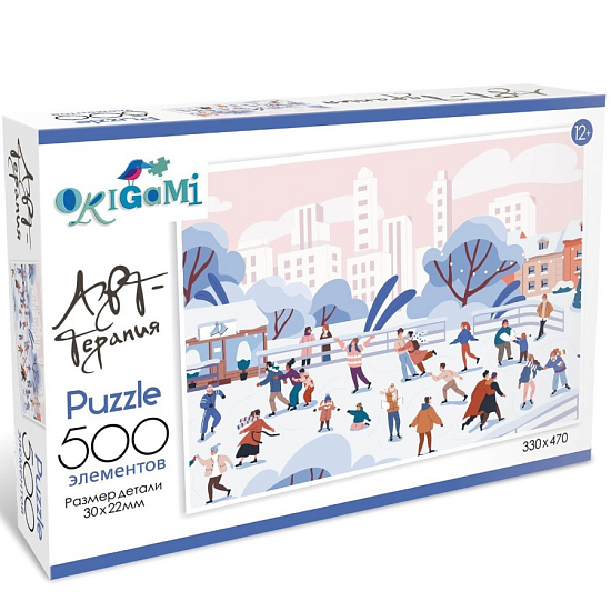 Пазл 500 элементов «Каток»