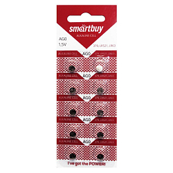 Элемент питания SMARTBUY AG0 BL-10