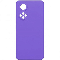 Задняя накладка ZIBELINO Soft Matte для Honor 9X/P Smart Z (сиреневый) с микрофиброй