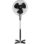 Вентилятор напольный Centek CT-5004 Black, 40Вт, (2шт./уп, LED, 43см, 1.25м, лучевая решетка