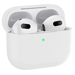 Силиконовый чехол TEXN для Airpods 3 белый