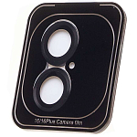 Противоударное стекло для камеры CG02 для iPhone 16 (black) (234586)