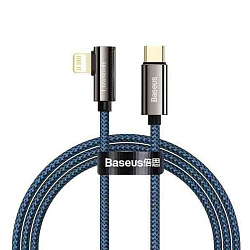 Кабель Lightning <--> Type-C  2.0м BASEUS CACS000203 Legend series, синий