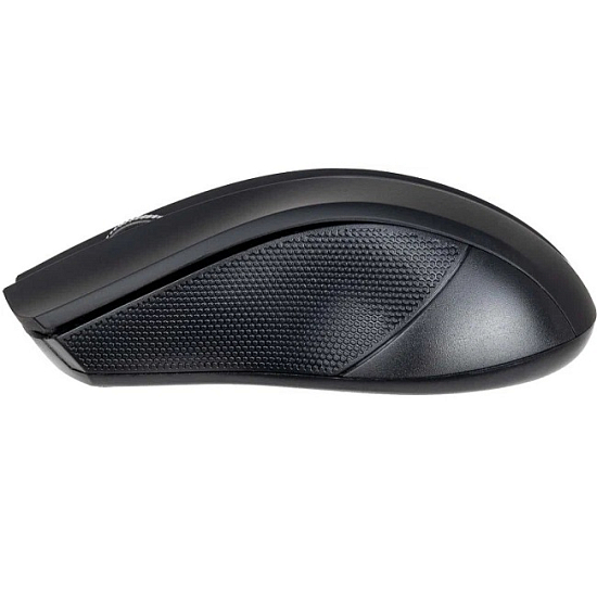 Мышь БП HIPER OMW-5200 Black/Silver