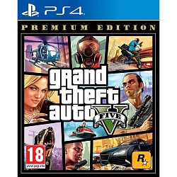 Grand Theft Auto V [PS4, русские субтитры] (Б/У)