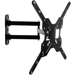 Кронштейн ULTRAMOUNTS UM905, черный, 23-55" [59-139см] до 30кг, наклонно-поворотный