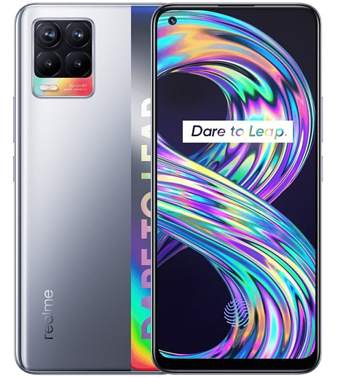 Смартфон Realme 8 6/128 серебряный