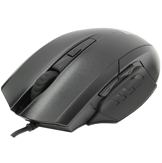 Мышь JET.A Comfort OM-U54 чёрная, USB