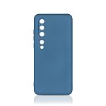 Силиконовый чехол DF для Xiaomi Mi 10 синий (xiOriginal-07)