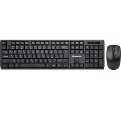 Клавиатура+мышь БП DEFENDER Harvard C-945 Nano Black