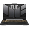 Ноутбук игровой 15.6" ASUS TUF Gaming F15 FX507ZC4-HN251 (Intel Core i5-12500H/ 16GB/ SSD 512GB/ RTX 3050 4GB/ DOS) (90NR0GW1-M00MH0), Mecha Gray