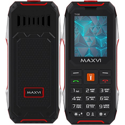 Телефон Maxvi T100 красный