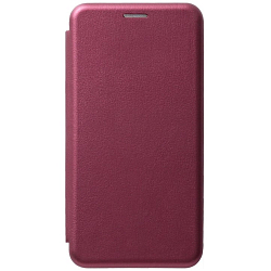 Чехол футляр-книга NONAME для Xiaomi Mi 10T Lite бордовый