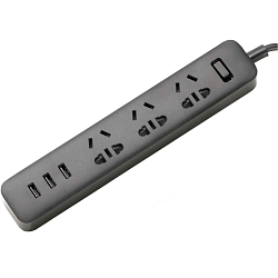 Сетевой удлинитель  1.8м XIAOMI Power Strip 3 USB 3 розеток