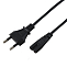 Кабель питания 1.0м 2pin C7 техпак (180525)
