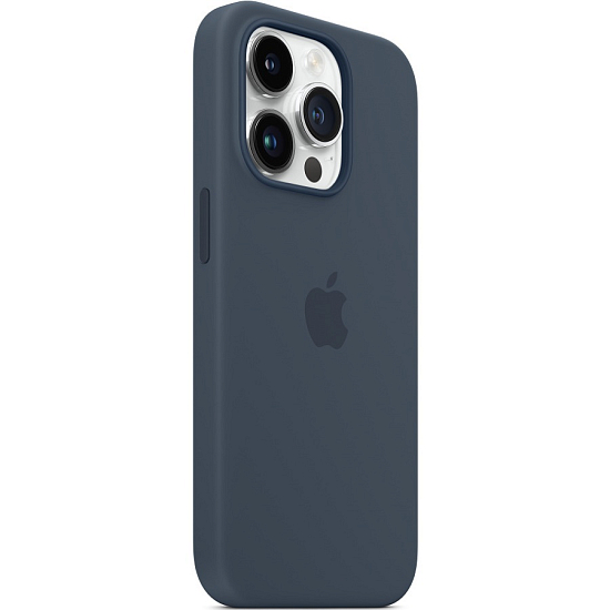 Чехол APPLE Silicone Case для iPhone 14 Pro с MagSafe Storm Blue (MPTF3ZM/A)