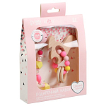 Подарочный набор M&B «Принцесса» держатель для соски-пустышки, прорезыватель 4387929