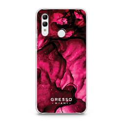 Задняя накладка GRESSO для Honor 10i. Коллекция "Skyfall". Модель "Cherry Red".