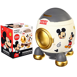 Копилка ракета с набором наклеек, 22,5 см х 18,5 см х 17,5 см "Мышонок" 9715092