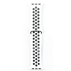 Силиконовый ремешок XO BT08A 38/40/41mm White+Black