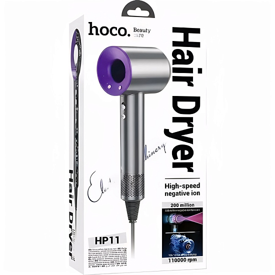 Фен HOCO HP11 Plus пурпурный